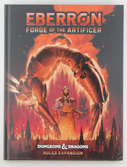 D&D 5e Eberron: Forge of The Artificer Alt Cover, by James Wyatt  