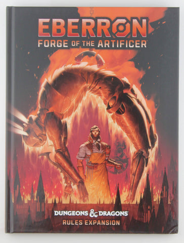D&D 5e Eberron: Forge of The Artificer Alt Cover, by James Wyatt  