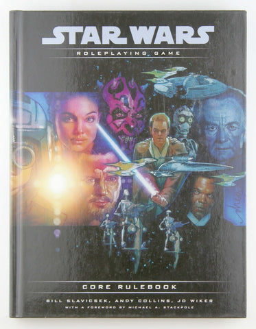 d20 Star Wars RPG Core Rulebook, by Slavicsek, et al  
