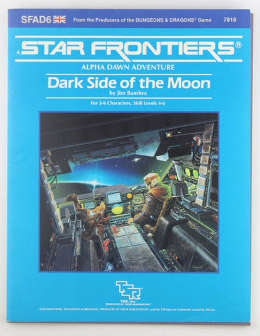 Dark Side of the Moon (Star Frontiers Module SFAD6), by Jim Bambra  