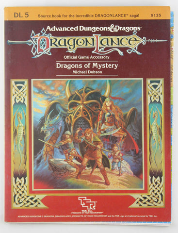AD&D DL5 Dragons of Mystery VG, by Michael Dobson  