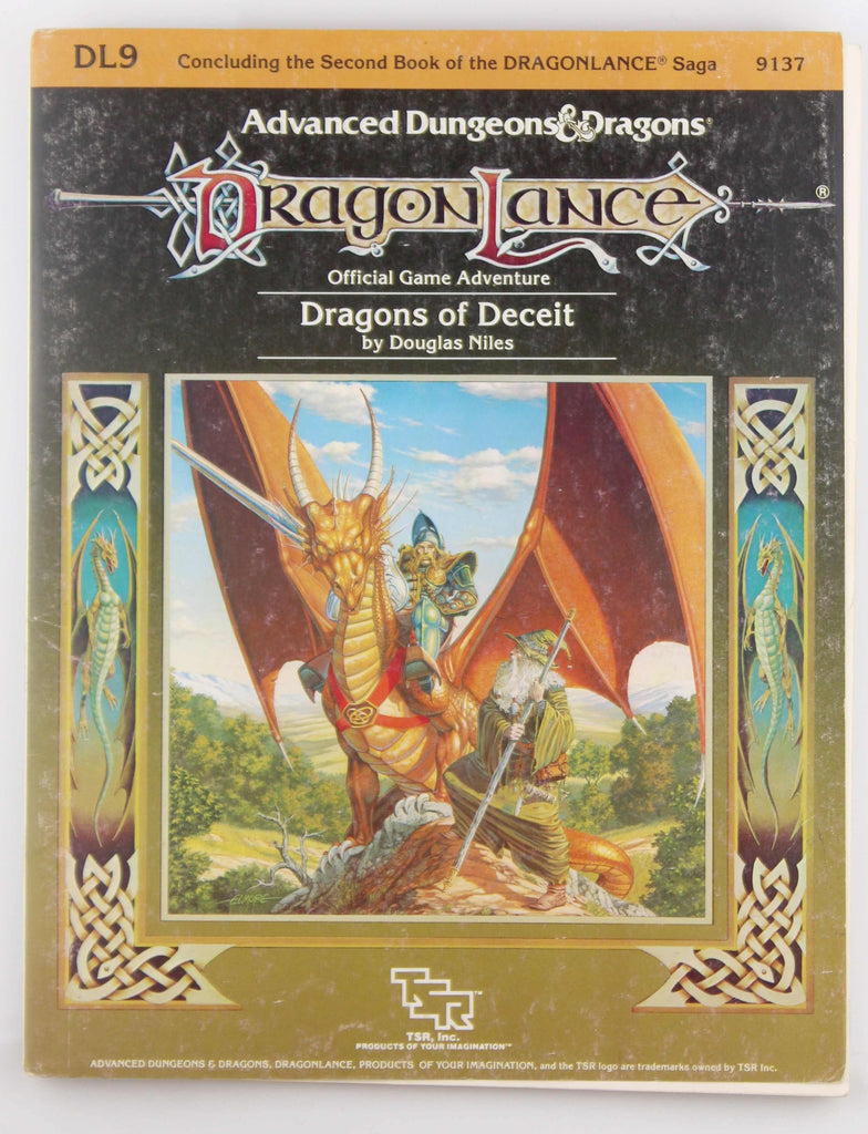 DL9 Dragons of Deceit AD&D Dragonlance VG, by Douglas Niles – Chris ...