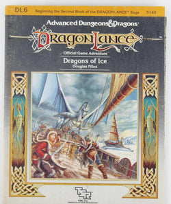 Dragons of Ice (DL6, Dragonlance AD&D adventure), by Niles, Doug  