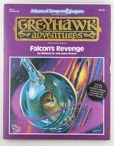 Falcon's Revenge (AD&D/Greyhawk Module WGA1), by Brown, Anne, Brown, Richard W.  