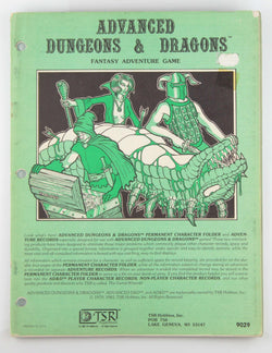Permanent Character Folder and Adventure Records Fair+, by Staff  