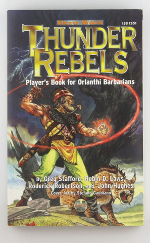 Thunder Rebels: Player's Book for Orlanthi Barbarians (Hero Wars), by Various  