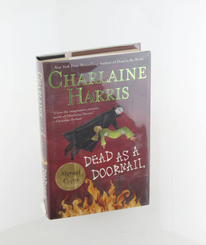 Dead as a Doornail (Southern Vampire Mysteries, Book 5), by Harris, Charlaine Signed First Edition