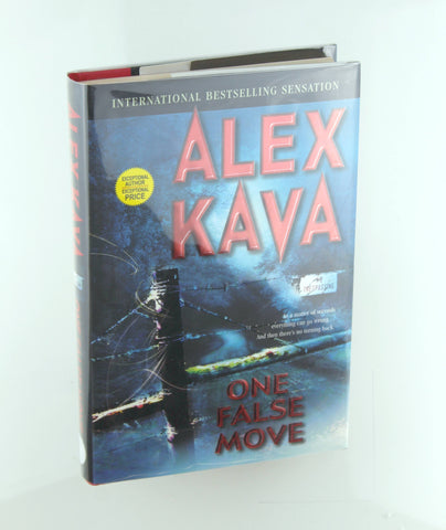 One False Move, by Kava, Alex Signed First Edition