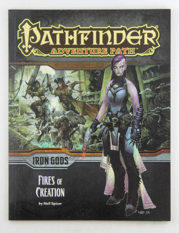 Pathfinder Adventure Path: Iron Gods Part 1 - Fires of Creation, by Spicer, Neil  