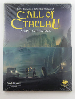 Call of Cthulhu Keeper Screen (Call of Cthulhu Roleplaying), by Paul Fricker, Mike Mason, Sandy Petersen  