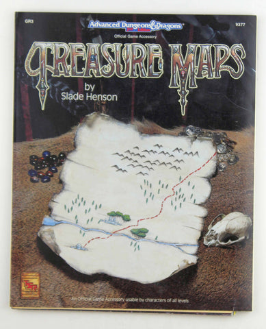 AD&D 2e Treasure Maps, by Slade Henson  