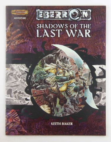 D&D Eberron Shadows of the Last War, by Keith Baker  
