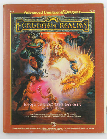 AD&D FR3 Empires of the Sands Forgotten Realms, by Scott Haring  