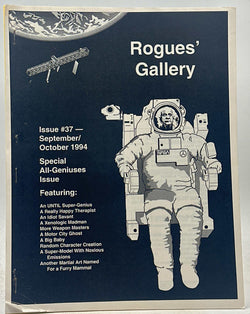 Rogues' Gallery APA/Zine Issue 37 Sep Oct 1994 Special All Geniuses, by Allston  