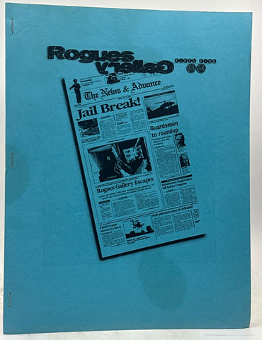 Rogues' Gallery APA/Zine Issue 55 Jail Break, by Allston  