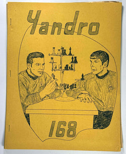 Yandro #168 (Feb 1967) Science Fiction Fanzine, by Coulson, Robert & Juanita  