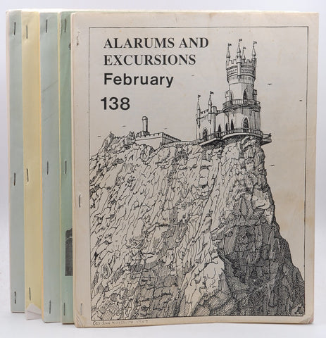 Lot/Collection of 5 Alarums and Excursions 138 159 197 199 201 APA/Zine RPG D&D, by Various  