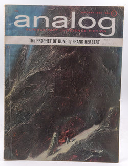 Analog Science Fiction and Fact, January 1965: Part 1 of *Prophet of Dune* (Volume LXXIV, No. 5), by Frank Herbert,Harry Harrison,Christopher Anvil,James H. Schmitz  