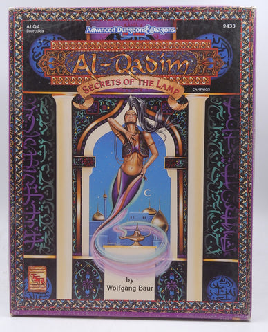AD&D 2eAl-Qadim Secrets of the Lamp sans MM Sheets, by Wolfgang Baur  