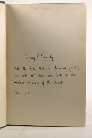 White ashes, by Kennedy, Sidney R Signed First Edition