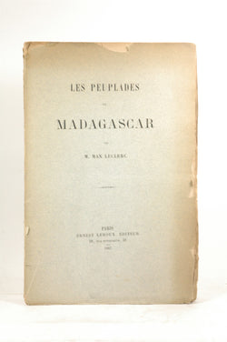 Les peuplades de Madagascar, by Leclerc, M Max  