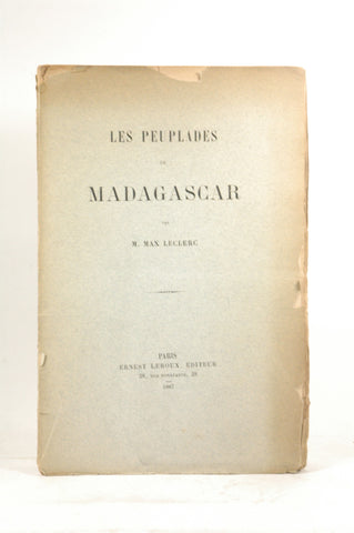 Les peuplades de Madagascar, by Leclerc, M Max  