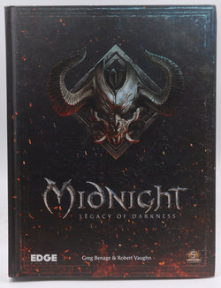 Midnight RPG Legacy of Darkness VG++, by Greg Benage, et al  