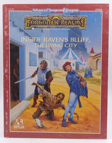 Advanced Dungeons & Dragons Forgotten Realms: Inside Ravens Bluff, The Living City, (LC2) 2nd Edition, by   