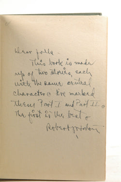 The Well-Wisher, by Horton, Robert J. Signed First Edition