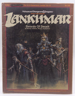 Swords of Deceit (Advanced Dungeons and Dragons/Lankhmar module CA2), by Tsr  