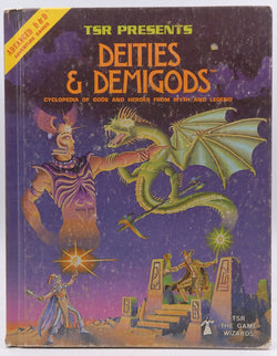 AD&D 2nd Print Deities & Demigods Cthulhu 144pp, by Ward, Kuntz  