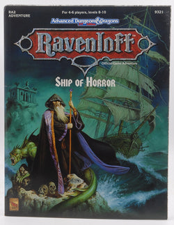 AD&D 2e Ravenloft Ship of Horror VG+, by Staff  