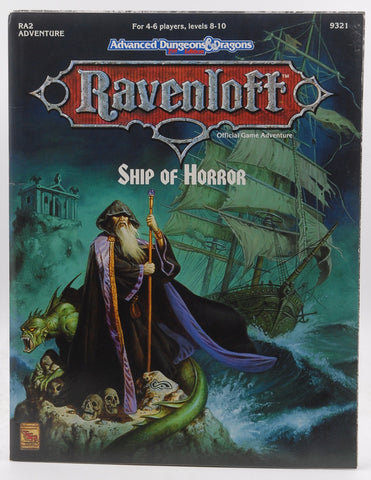 AD&D 2e Ravenloft Ship of Horror VG+, by Staff  
