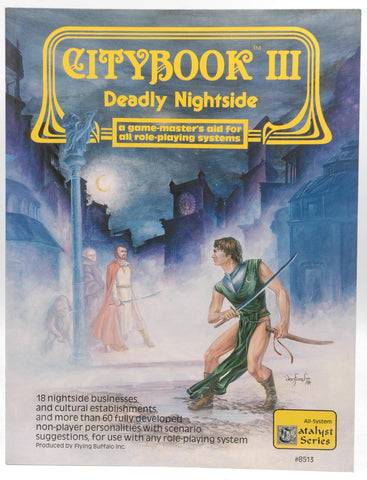 Citybook III: Deadly Nightside, by Michael A (ed) Stackpole  