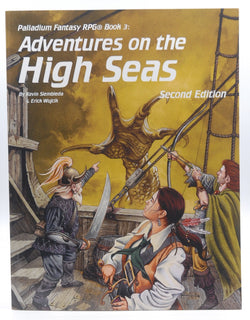 Adventures on the High Seas 2nd Ed RPG, by Kevin Siembieda, Erick Wujcik Signed 