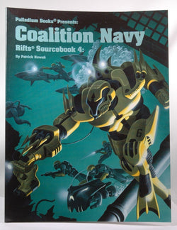 Rifts Sourcebook 4: Coalition Navy, by Nowak, Patrick, Siembieda, Kevin  