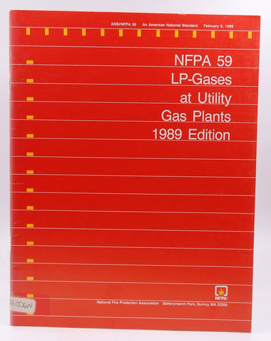 1989 NFPA 59 Utility LP-Gas Plant Code, by NFPA  