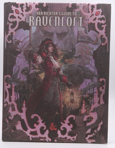 D&D 5th Edition: Van Richten?s Guide to Ravenloft Alt Cover, by   