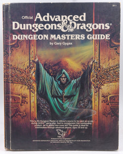 AD&D Dungeon Masters Guide Updated Cover, by Gary Gygax  