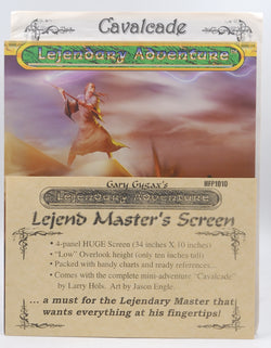 Lejend Master's Screen (For Gary Gygax's Lejendary Adventures), by unknown author  