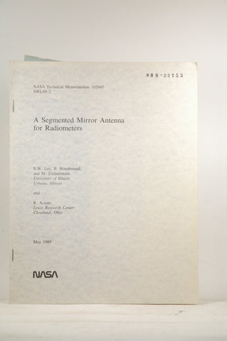 A Segmented mirror antenna for radiometers (SuDoc NAS 1.15:102045), by NASA  