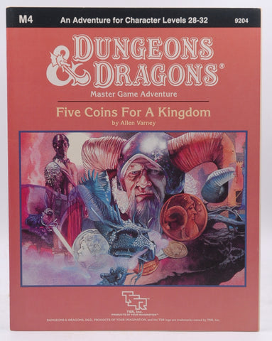 Five Coins for a Kingdom (Dungeons & Dragons Module M4), by Varney, Allen  