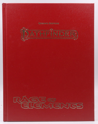 Pathfinder P2 Roleplaying Game Rage of Elements Sourcebook Special Edition, by Various  