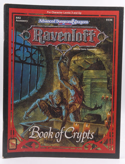 AD&D 2e Book of Crypts VG++, by Staff  