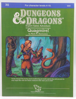 D&D X6 Quagmire! VG, by Merle Rasmussen  