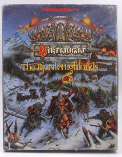 The Rjurik Highlands (AD&D 2nd Edition, Birthright Campaign Expansion, 3121), by Anthony Pryor  