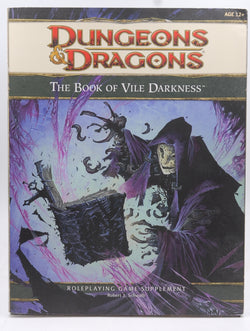 The Book of Vile Darkness: A 4th Edition D&D Supplement, by Schwalb, Robert J.  