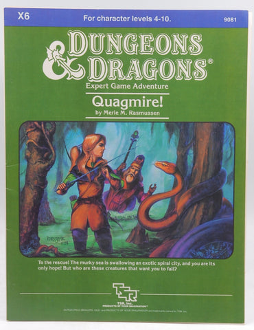 D&D X6 Quagmire! VG, by Merle Rasmussen  