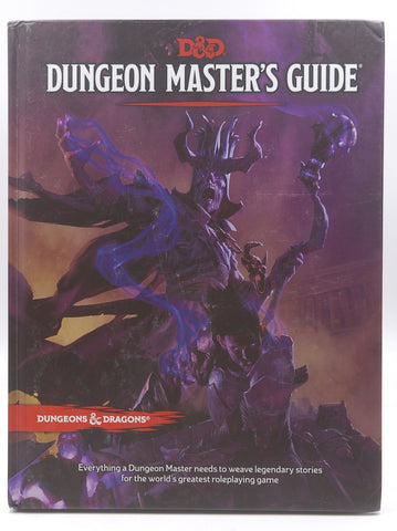 D&D 5th Ed Foil Cover Dungeon Master's Guide From The Slipcase Set, by Staff  