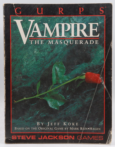 GURPS Vampire The Masquerade *OP (GURPS: Generic Universal Role Playing System), by Koke, Jeff  